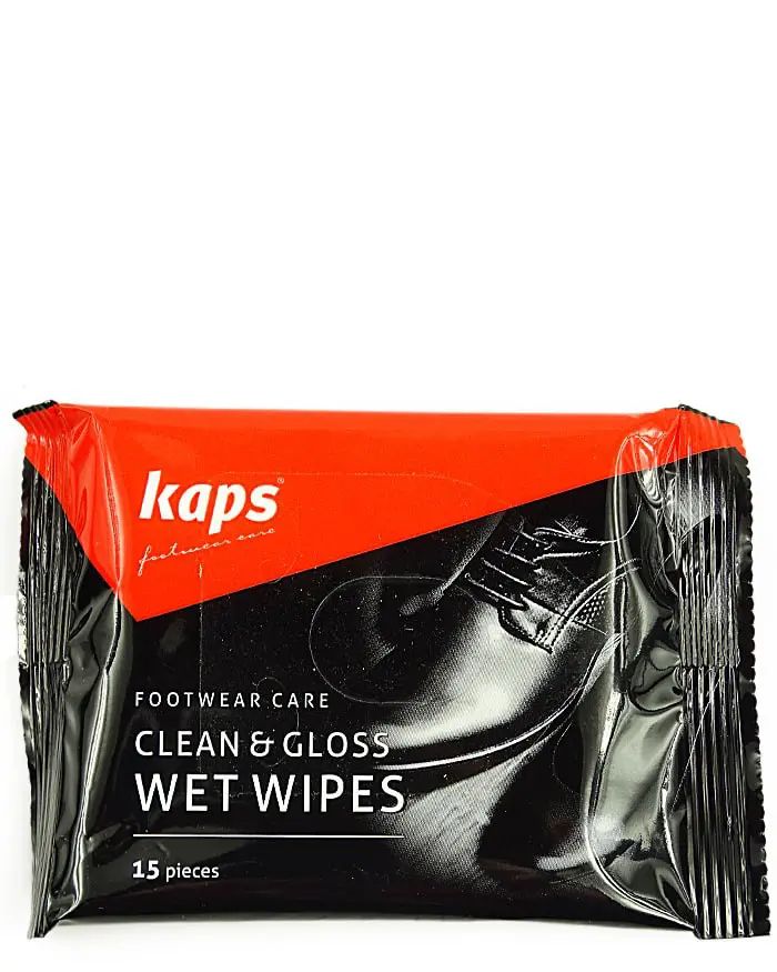 Clean Gloss Wet Wipes, chusteczki do czyszczenia butów, 15 szt