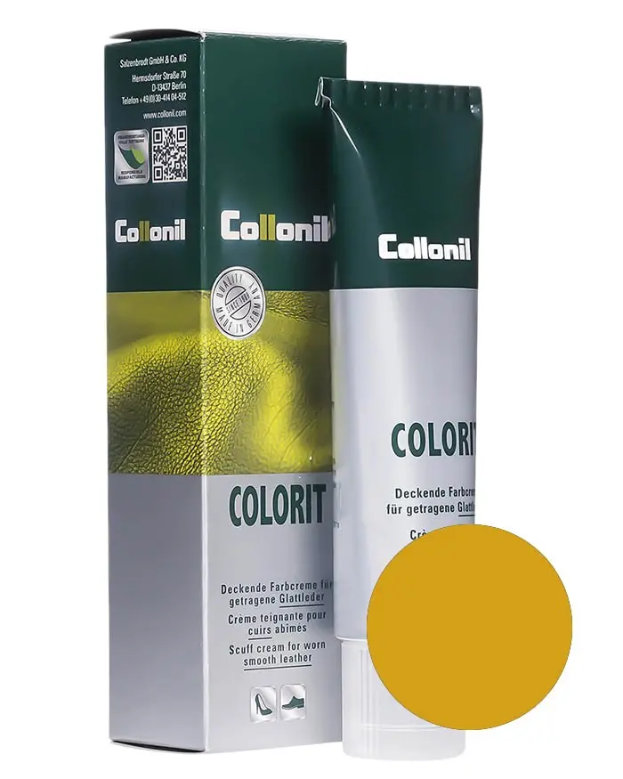 Złota pasta, renowator do skóry licowej, Colorit Collonil