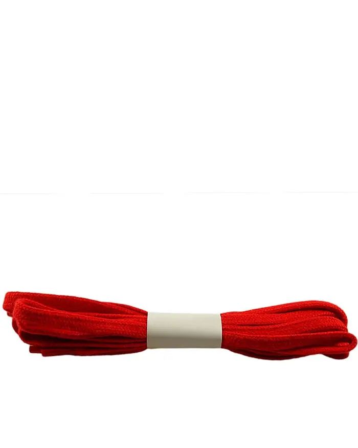 Czerwone, płaskie, sznurówki do butów 180 cm Halan