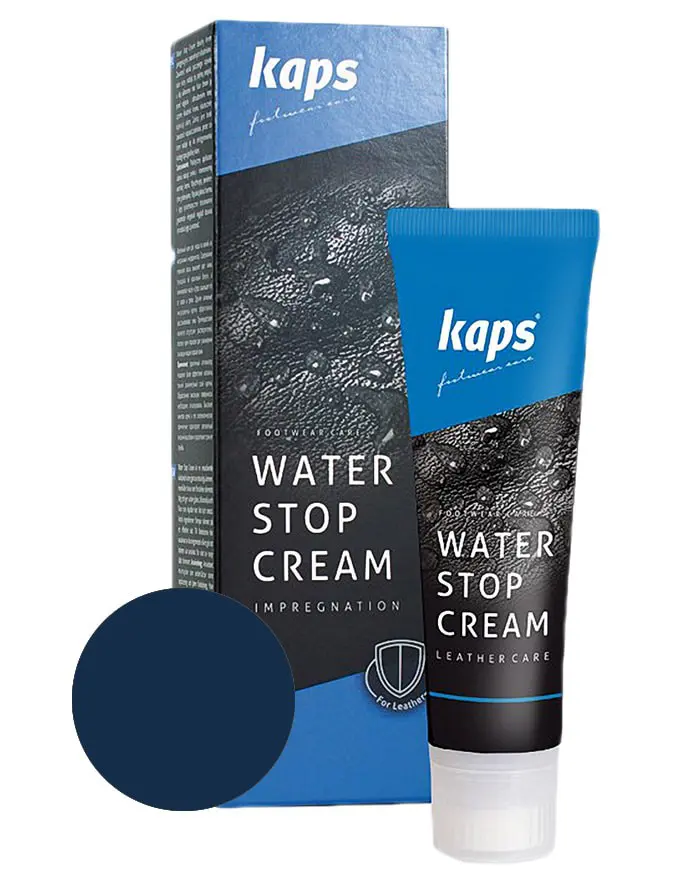 Granatowa pasta do butów, Water Stop Cream Kaps 75 ml